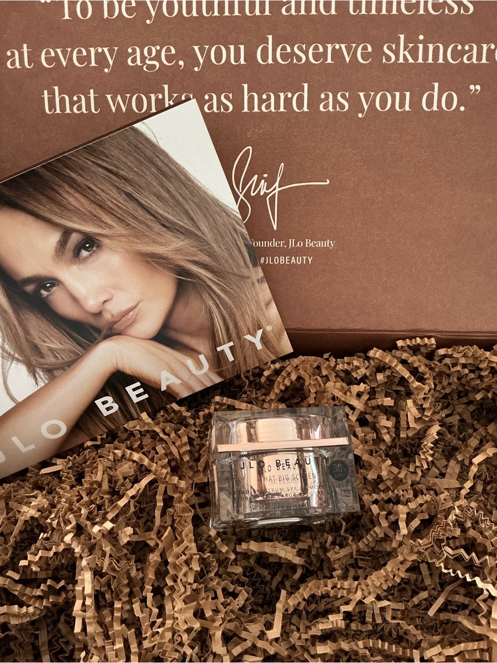 JLo Beauty That Big Screen Shimmer Highlighter — Nude/Tan